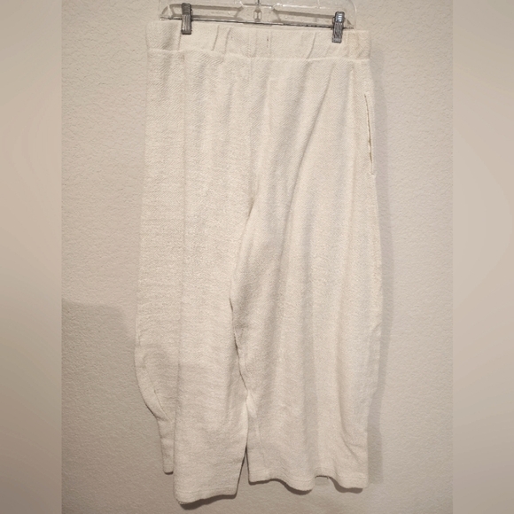 Free People Beach 100% Cotton Cream Two-Piece Outfit - Picture 4 of 10